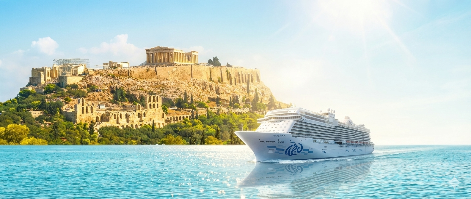 İstanbul'dan hareket Yunan Adaları ve Atina