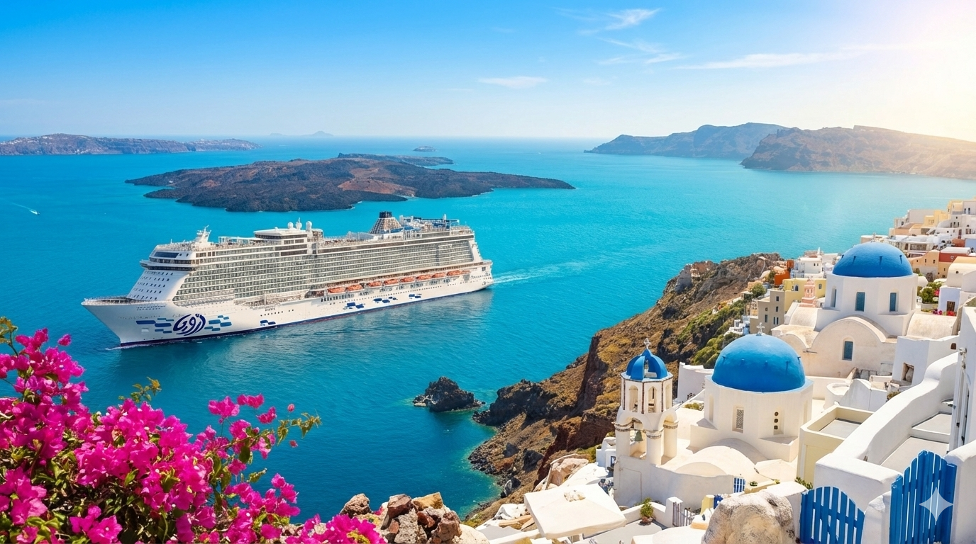 İstanbul'dan hareket Girit, Mikonos ve Atina