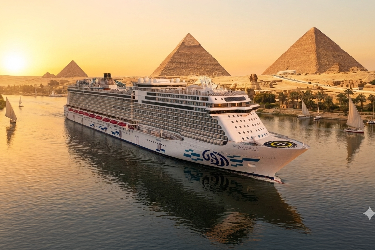 İstanbul'dan hareketle Cruise Gemisiyle Mısır Turu